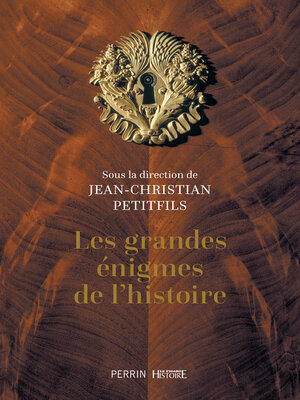 cover image of Les grandes énigmes de l'histoire (édition collector)